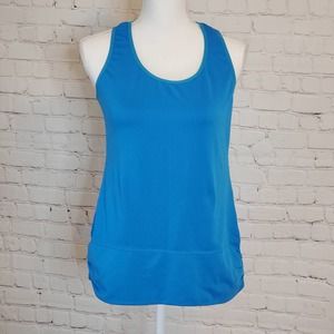 kirkland Signature Blue Sleeveless Top L I0174